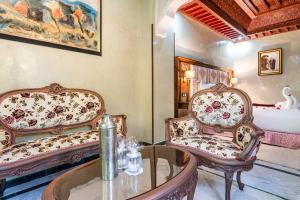 Posezení v ubytování Hivernage Secret Suites & Garden