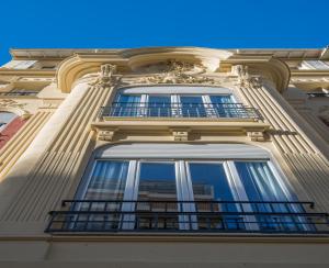 Balkón nebo terasa v ubytování Hotel Paganini