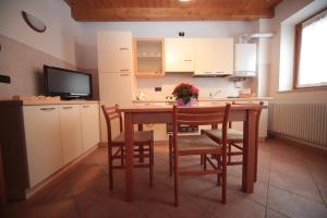 Eldhús eða eldhúskrókur á Albergo diffuso Valcellina e Val Vajont in Cimolais