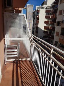 Balkón nebo terasa v ubytování Hotel Mayna