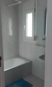A bathroom at Finca Batan