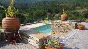 A piscina em ou perto de Casa da Ladeira, Turismo Rural