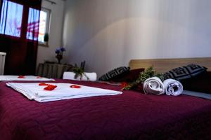 Кровать или кровати в номере Villa Astra