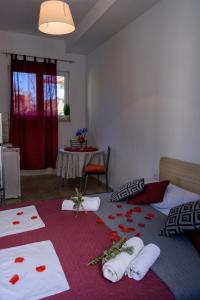 Кровать или кровати в номере Villa Astra
