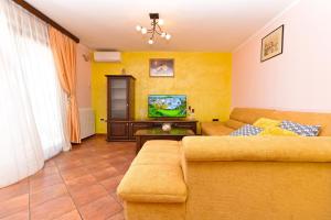 TV a/nebo společenská místnost v ubytování Apartment Modrusani 1561