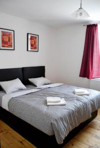 Postel nebo postele na pokoji v ubytování Apartmány Sophia