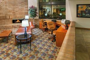 The lounge or bar area at AmericInn by Wyndham Omaha