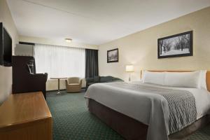 Postel nebo postele na pokoji v ubytování Travelodge by Wyndham Winnipeg East