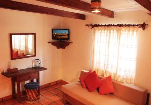 Posezení v ubytování Hotel Posada Real Tapalpa