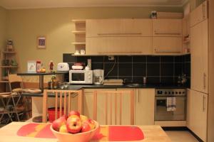 Kuchyňa alebo kuchynka v ubytovaní Raday Central Apartment