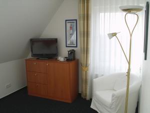 Postel nebo postele na pokoji v ubytování Haus Köbesine