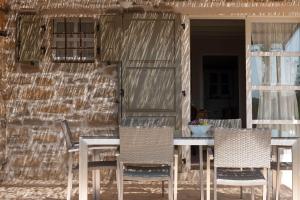 Patio alebo iná vonkajšia časť ubytovania Casa Meloni
