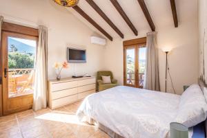 Posteľ alebo postele v izbe v ubytovaní Cubo's Villa Family + 37 fotografií