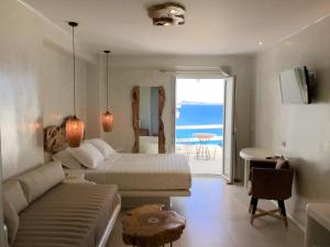 Posezení v ubytování Villa Elina suites and more