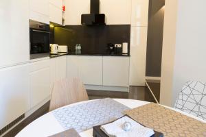 Kuchyňa alebo kuchynka v ubytovaní Art Room Boutique Apartment