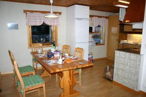 Kuchyň nebo kuchyňský kout v ubytování Ferienhaus Vitsand