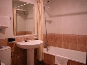 Kúpeľňa v ubytovaní Hotel Cachada