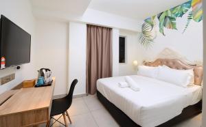 Postel nebo postele na pokoji v ubytování Hotel de Art USJ 21