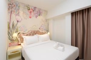 Postel nebo postele na pokoji v ubytování Hotel de Art USJ 21