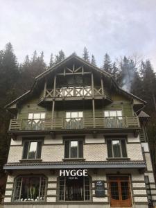 Budova, kde se hotel nachází