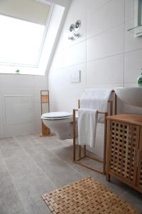 Ein Bett oder Betten in einem Zimmer der Unterkunft Schwaben Apartment