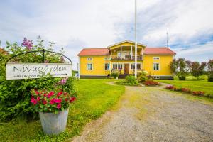 Zahrada ubytování Nivagården