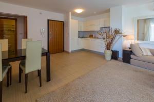 Η κουζίνα ή μικρή κουζίνα στο Apartment Golden View Dramalj +19 φωτογραφίες