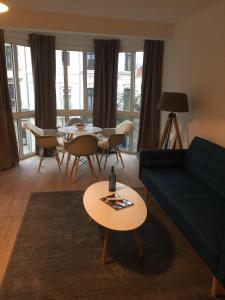 Et opholdsområde på Ferien Apartment