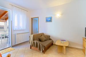 Posezení v ubytování Apartmani Dorita