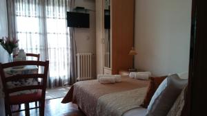 Postel nebo postele na pokoji v ubytování Guest house Villa Castio
