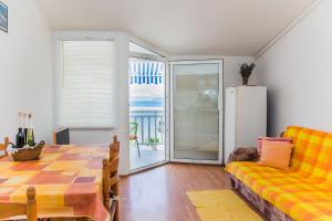 Χώρος καθιστικού στο Apartmani Branka