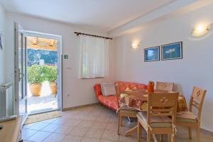 Posezení v ubytování Apartmani Dorita
