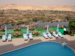 Bazén v ubytování Sara Hotel Aswan nebo v jeho okolí