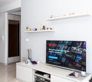 TV a/nebo společenská místnost v ubytování Abbadessa