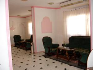 Posezení v ubytování Sara Hotel Aswan