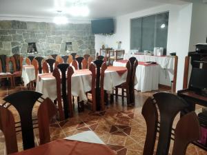 Restaurace v ubytování Viandina Machupicchu