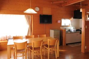 Kuchyň nebo kuchyňský kout v ubytování Izumigo AMBIENT Yatsugatake Cottage