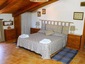 Ein Bett oder Betten in einem Zimmer der Unterkunft Agriturismo Frallarenza