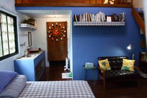 Ruang duduk di Lowkey B&B 低調民宿