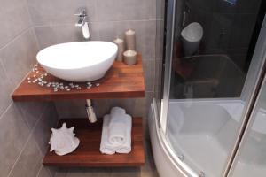 Kúpeľňa v ubytovaní Glam House Apartments
