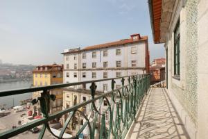 Balkón nebo terasa v ubytování PortoSense Ribeira