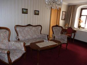 Posezení v ubytování Hotel Zur Traube