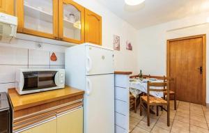 Kuchyň nebo kuchyňský kout v ubytování Apartments Zita