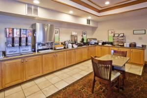 Ett kök eller pentry på Country Inn & Suites by Radisson, McDonough, GA