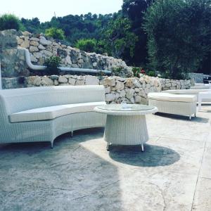 Istumisnurk majutusasutuses Max Luxury Suite - Servizio Spiaggia Inclusa