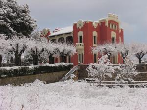 Hotel Monumento Can Garay v zimě