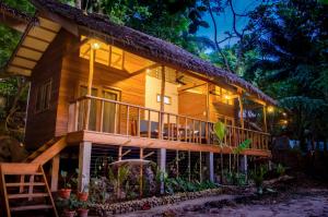 Zahrada ubytování Amihan Bungalows