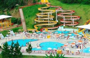 Πισίνα στο ή κοντά στο Apto Parque do China +6 φωτογραφίες