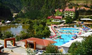 Πισίνα στο ή κοντά στο Apto Parque do China