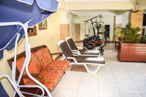 Posilňovňa alebo fitness centrum v ubytovaní Hotel Ventura Isabel